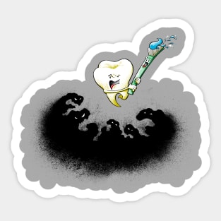 The Cavity Fighters Sticker